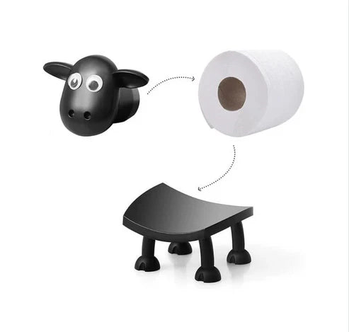 WoolyRoll | A Sweet Sheep Roll Holder For Your Bathroom Or Toilet!