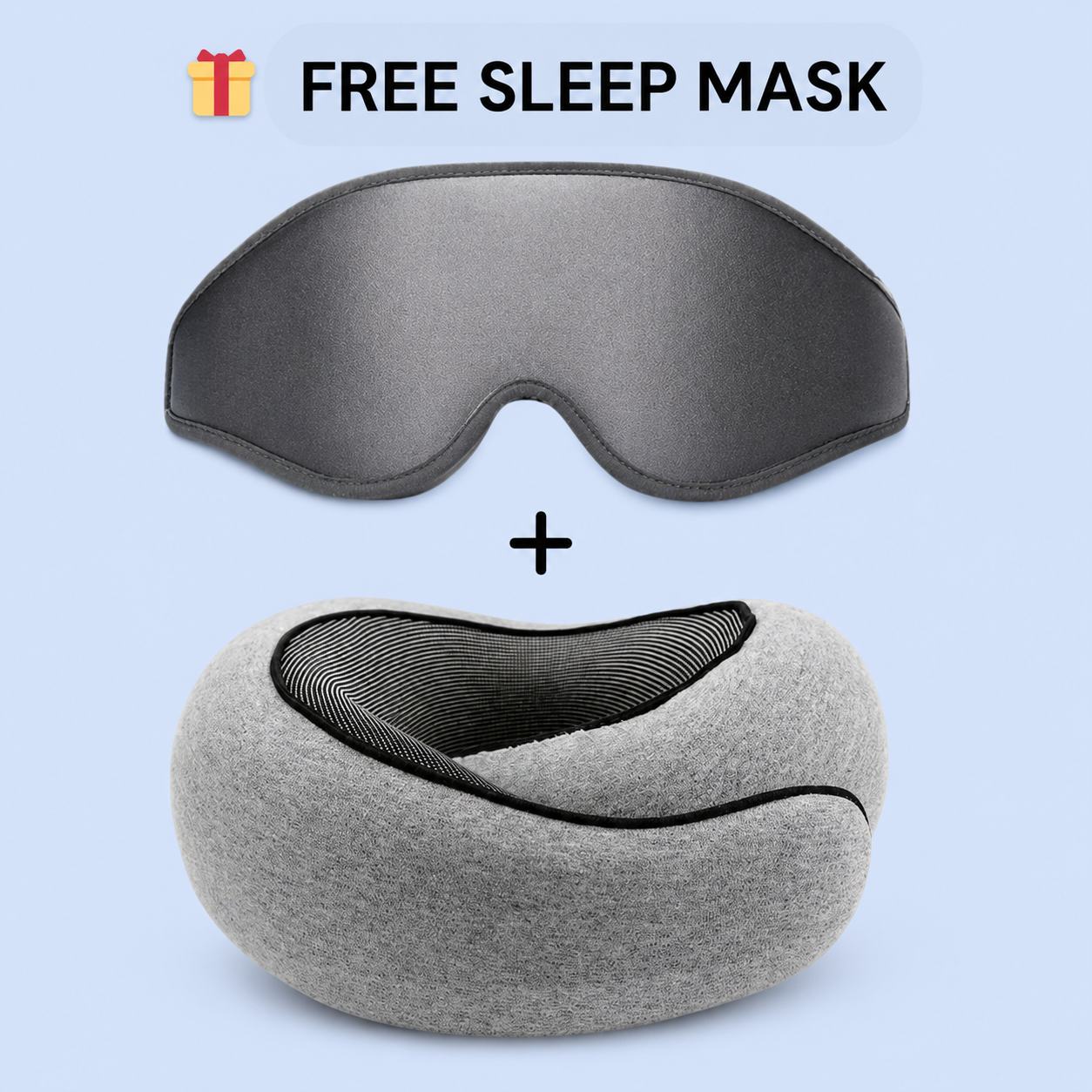 RelaxEase | Ergonomic Neck Pillow For Blissful Relaxation ✈️