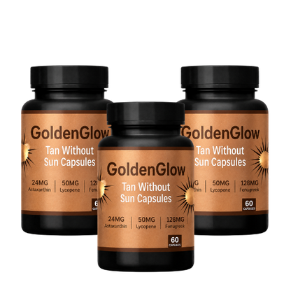 GoldenGlow Tanning Supplements | Get Naturally Sun-Kissed Skin In Just 7 Days!