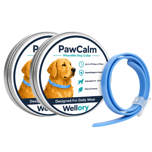 PawCalm | Dual-Pheromone Calming Collar, Drug-Free Anxiety Relief