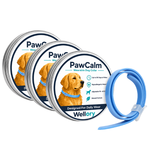 PawCalm | Dual-Pheromone Calming Collar, Drug-Free Anxiety Relief