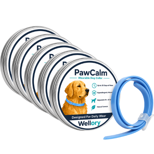 PawCalm | Dual-Pheromone Calming Collar, Drug-Free Anxiety Relief
