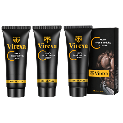 Virexa Men’s Cream | Go Longer, Feel Stronger — Feel the Difference Fast!