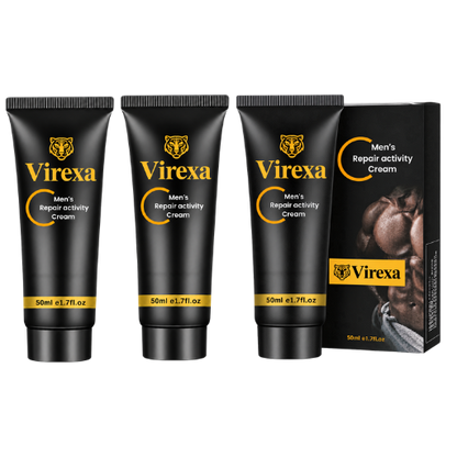 Virexa Men’s Cream | Go Longer, Feel Stronger — Feel the Difference Fast!