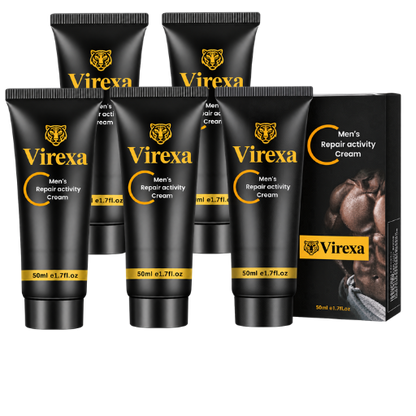 Virexa Men’s Cream | Go Longer, Feel Stronger — Feel the Difference Fast!