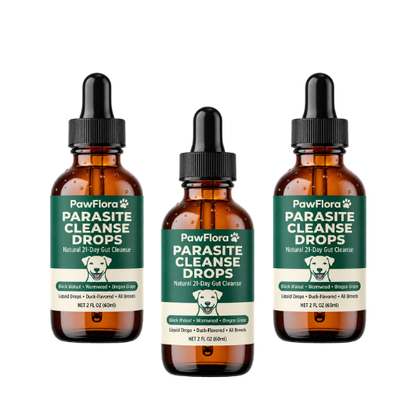 PawFlora Gut Cleanse Drops | Stop Chronic Scratching And Paw Licking Within 2 Weeks