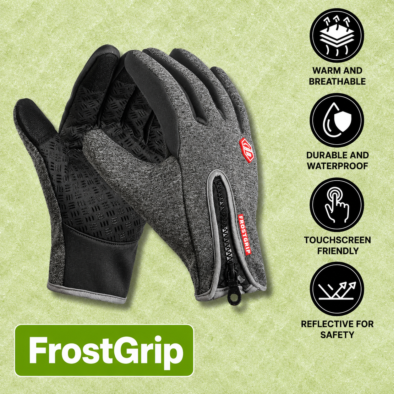 FrostGrip | Keep Your Hands Warm Down To -30°C