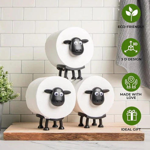 WoolyRoll | A Sweet Sheep Roll Holder For Your Bathroom Or Toilet!