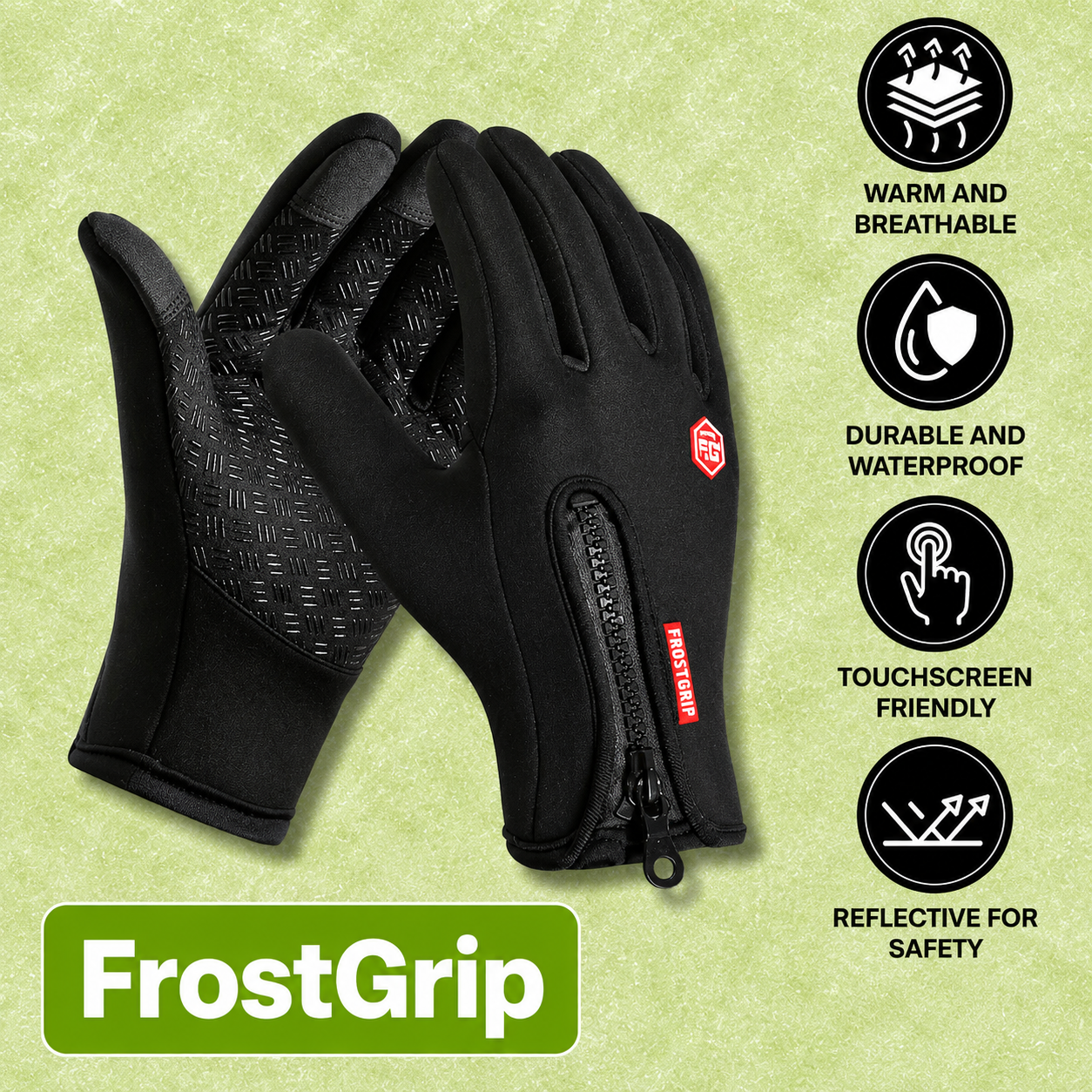 FrostGrip | Keep Your Hands Warm Down To -30°C
