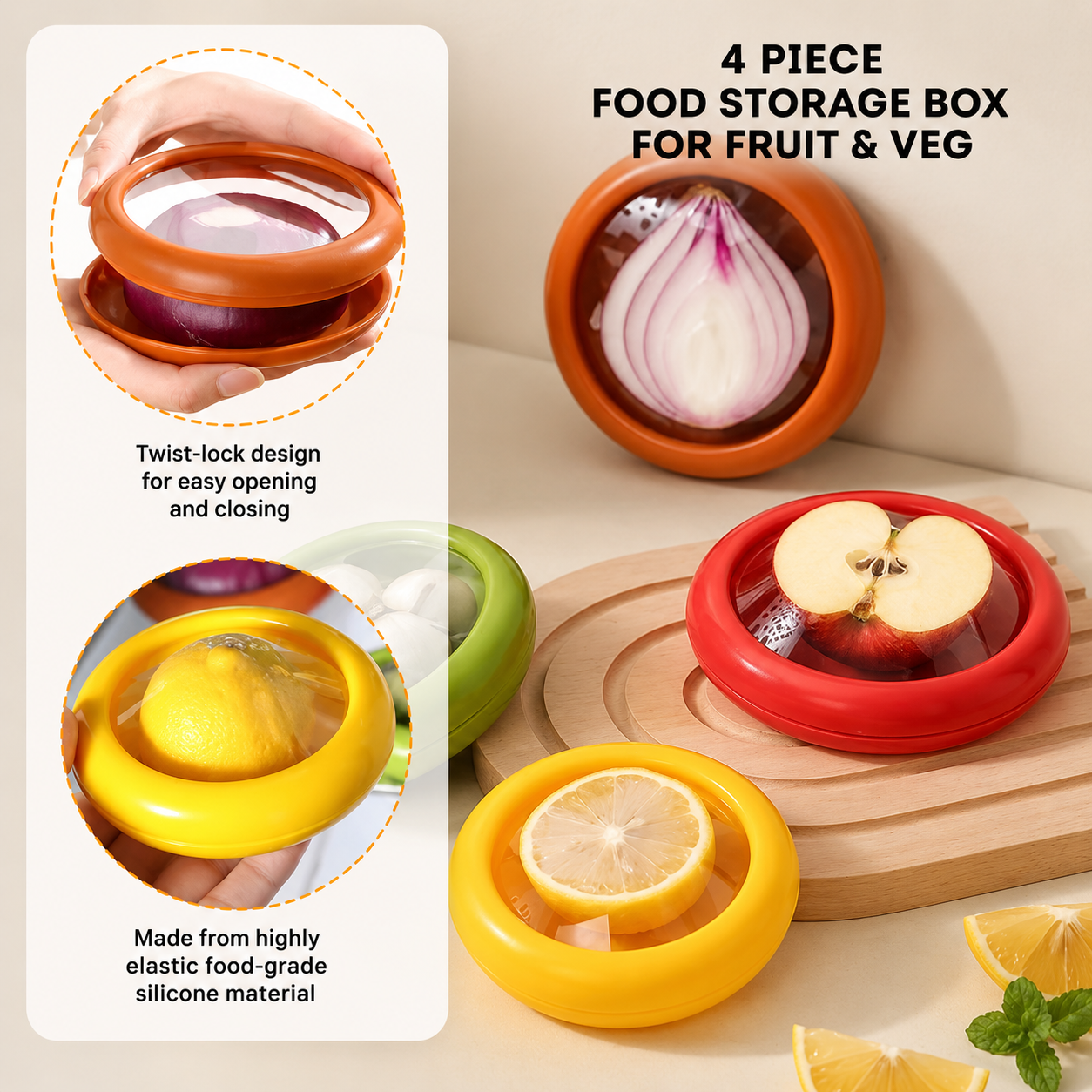 SealFresh | Keep Food Fresher For Longer, Without Odours Or Waste
