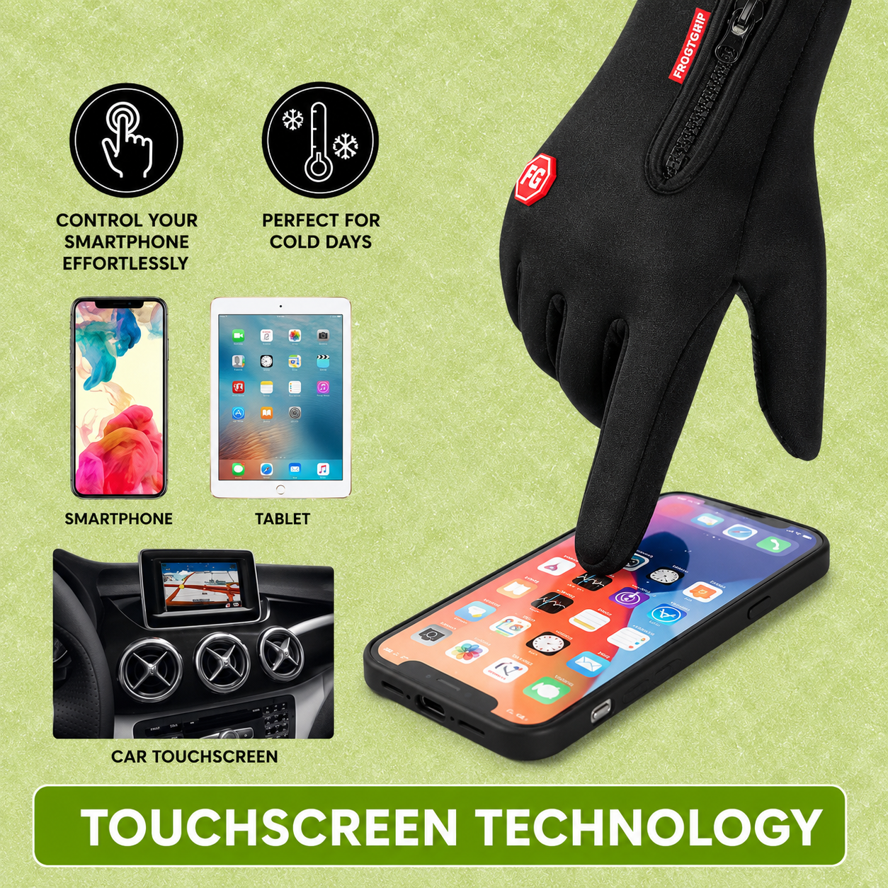 FrostGrip | Keep Your Hands Warm Down To -30°C
